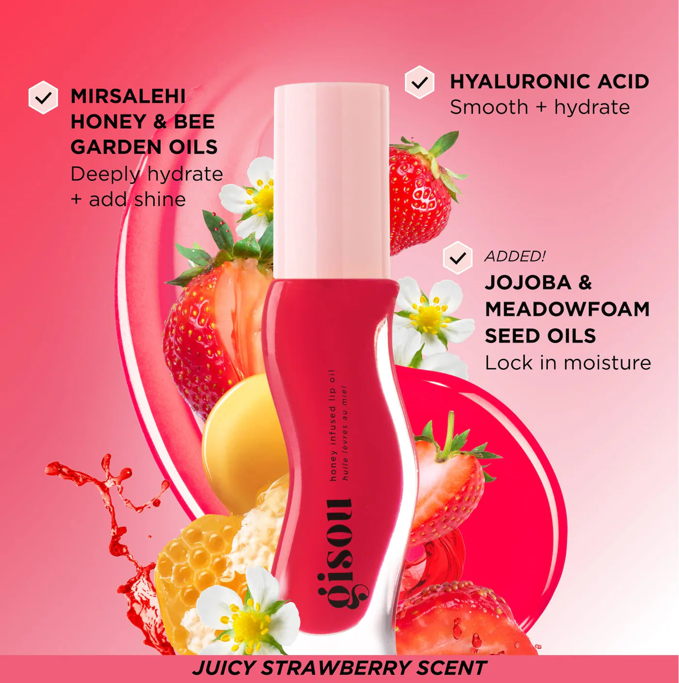 Gisou Honey Infused Hydrating Lip Oil *Pre-Orden*