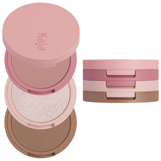 Kaja Face Bento Cream Bronzer, Powder Blush & Highlighter Sculpting Trio *Pre-Orden*