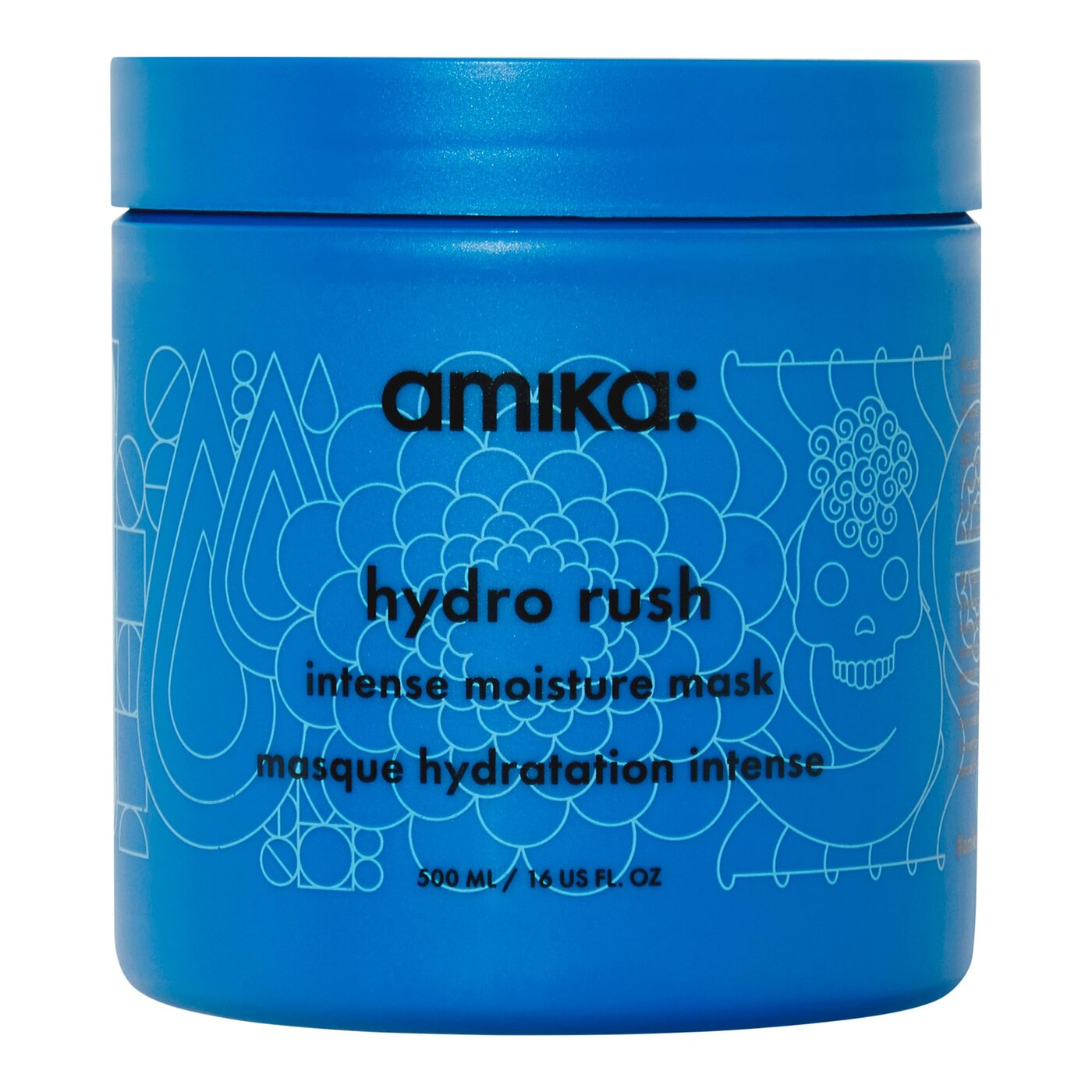 amika Hydro Rush Intense Moisture Hair Mask with Hyaluronic Acid *Pre-Orden*