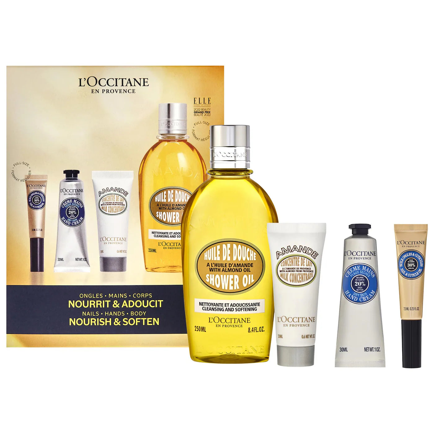 L'Occitane Nourish & Soften Set for Nails, Hands & Body *Pre-Orden*