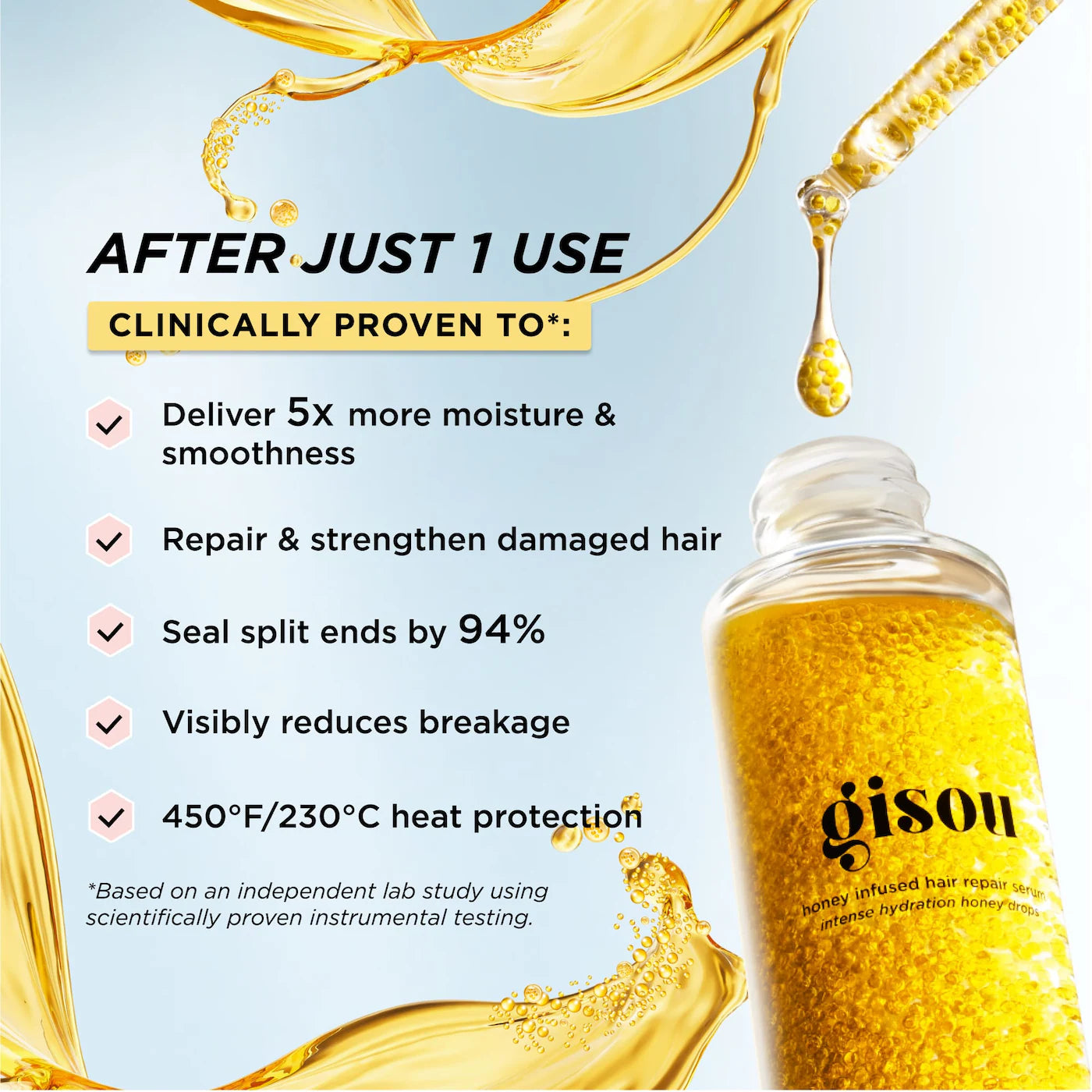 Gisou Honey Infused Hair Repair Serum *Pre-Orden*