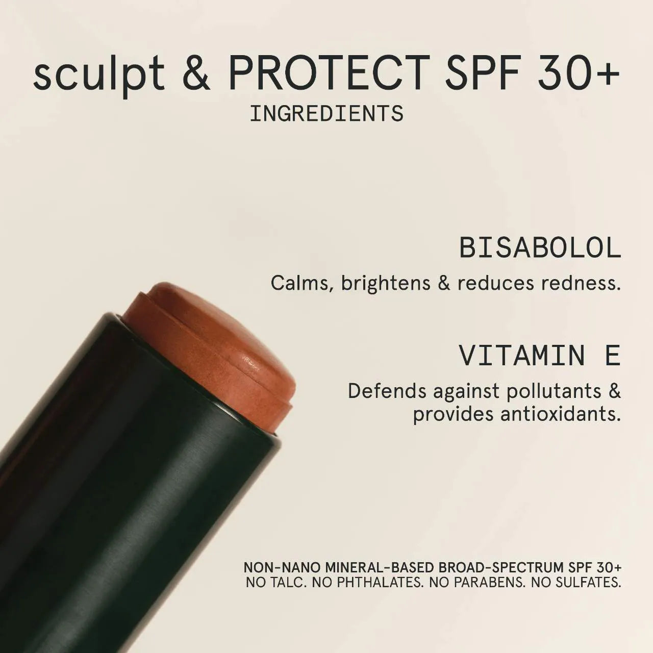 ciele sculpt & PROTECT SPF 30+ bronzing contour stick *Pre-Orden*