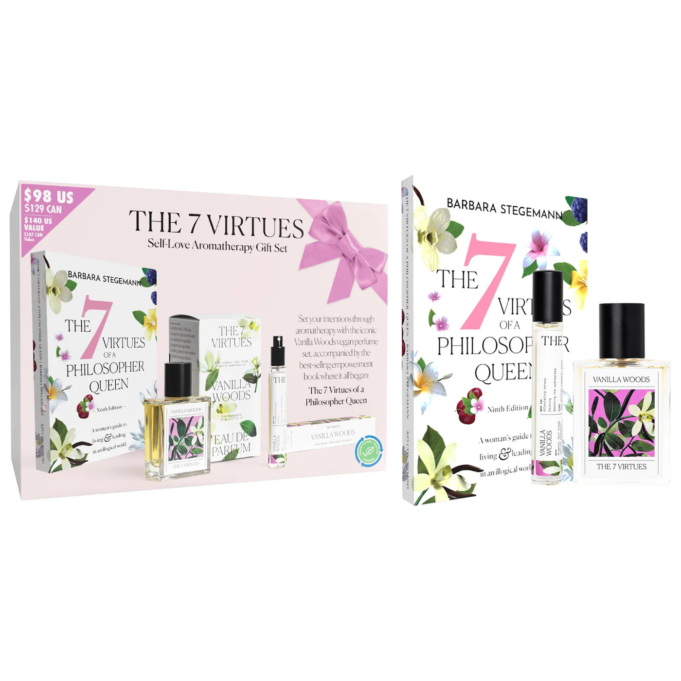 The 7 Virtues Vanilla Woods Self Love Aromatherapy Perfume Gift Set *Pre-Orden*