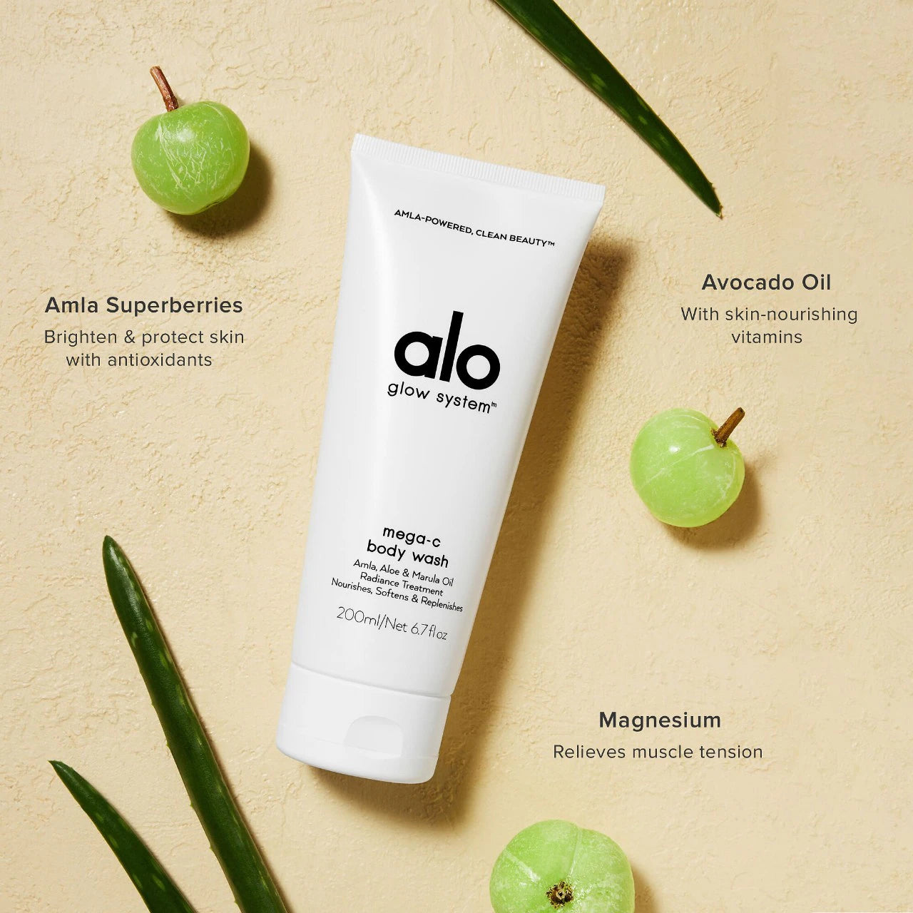 ALO Mega-C Skin-Soothing + Hydrating Body Wash with Vitamin C & Magnesium *Pre-Orden*