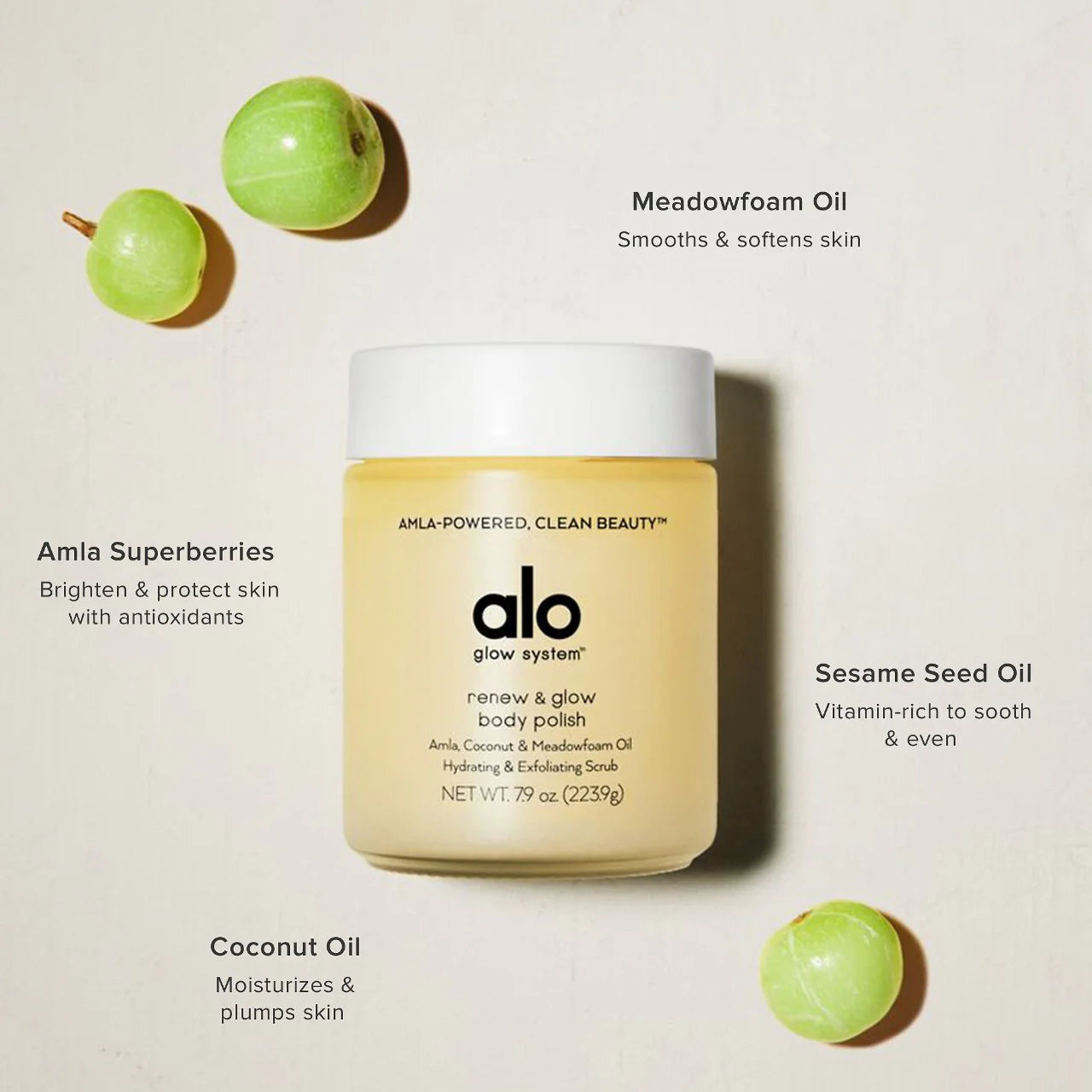 ALO Renew & Glow Exfoliating Body Polish Scrub *Pre-Orden*