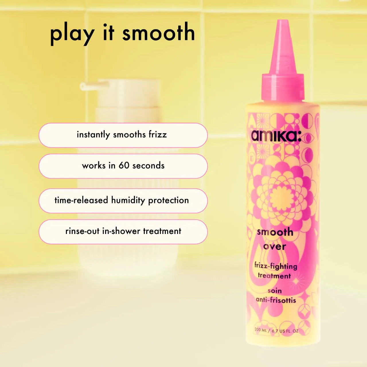 amika Smooth Over Frizz-Fighting Hair Treatment *Pre-Orden*