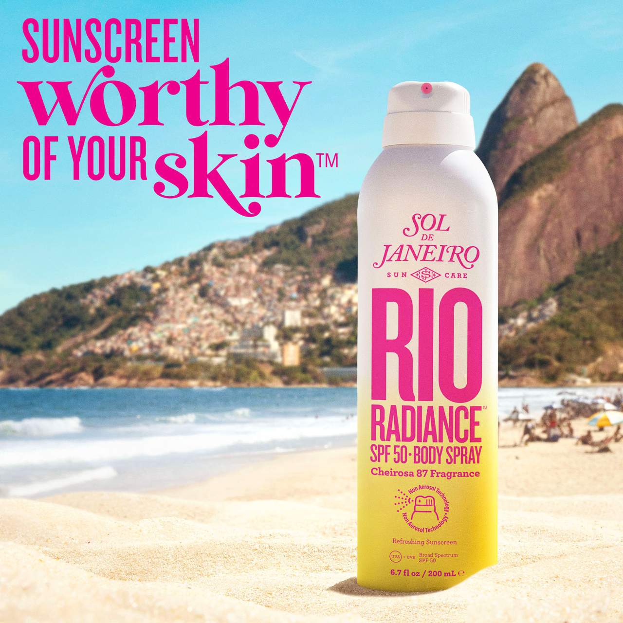 Sol de Janeiro Rio Radiance™ SPF 50 Body Spray Sunscreen with Niacinamide *Pre-Orden*