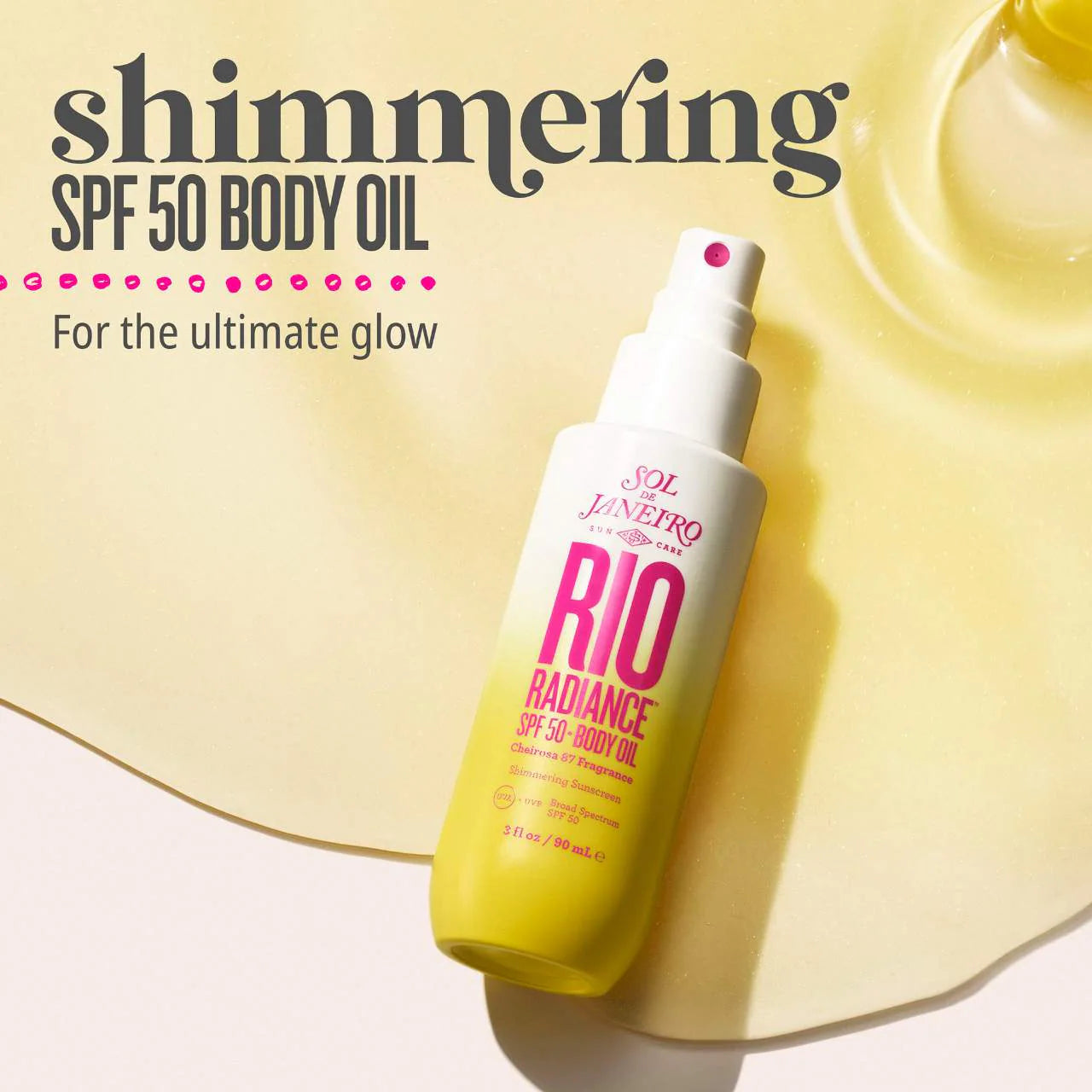 Sol de Janeiro Rio Radiance™ SPF 50 Shimmering Body Oil Sunscreen *Pre-Orden*