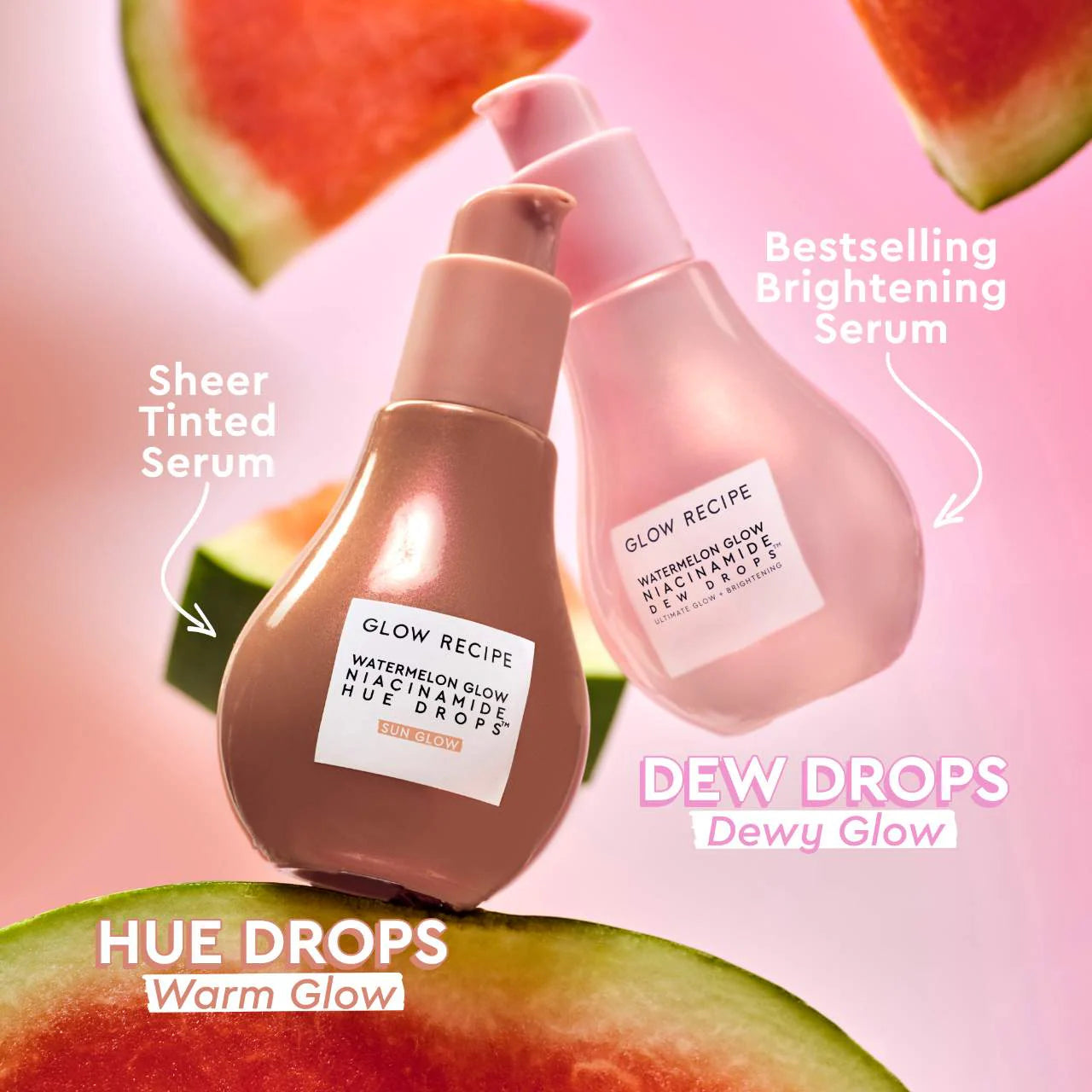 Glow Recipe Watermelon Glow Niacinamide Hue Drops Sun Glow Serum *Pre-Orden*