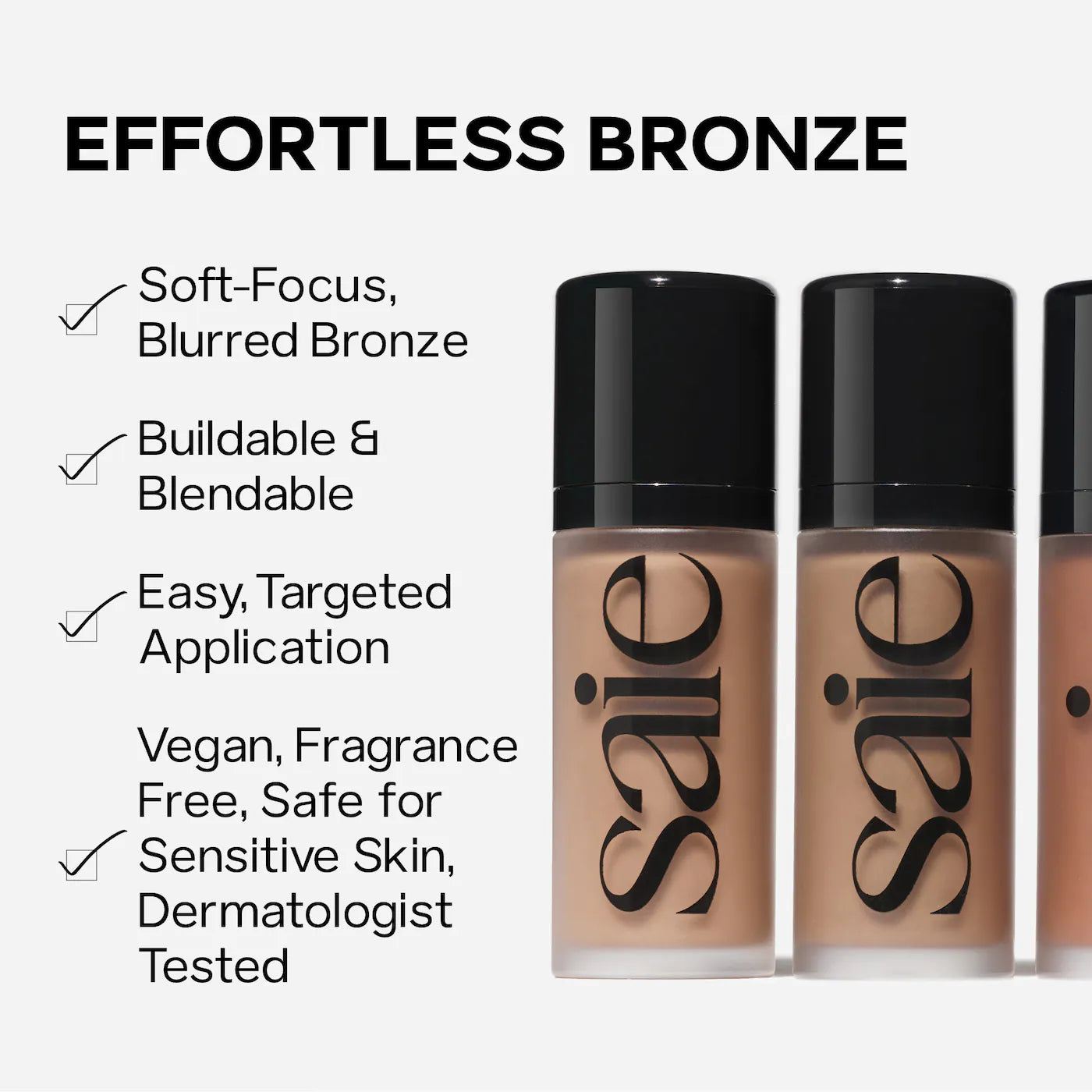 Saie Dew Bronze Soft-Focus Effortless Liquid Bronzer *Pre-Orden*