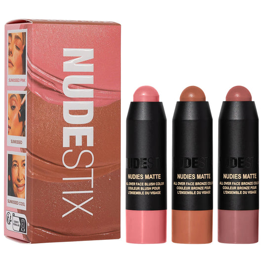 NUDESTIX Mini Sunkissed Blush & Bronze 3pc Kit LIMITED EDITION *Pre-Orden*