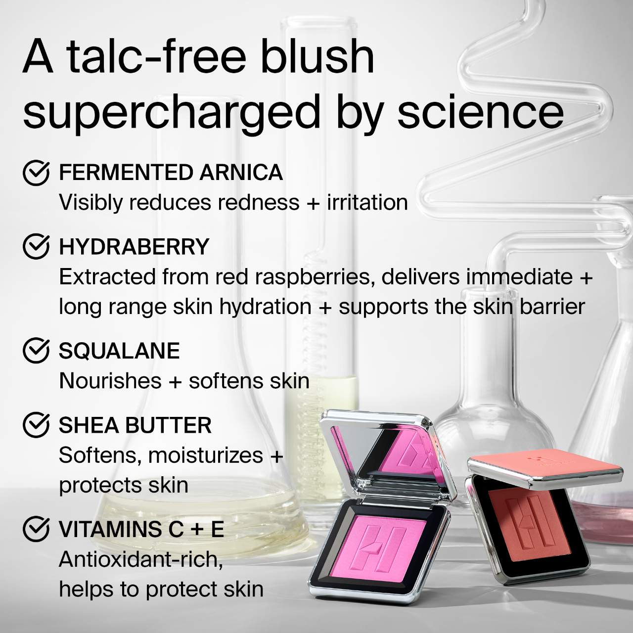 HAUS LABS Color Fuse Talc-Free Blush Powder With Fermented Arnica *Pre-Orden*