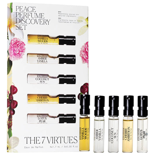 The 7 Virtues Peace Perfume Sampler Discovery Set *Pre Orden*