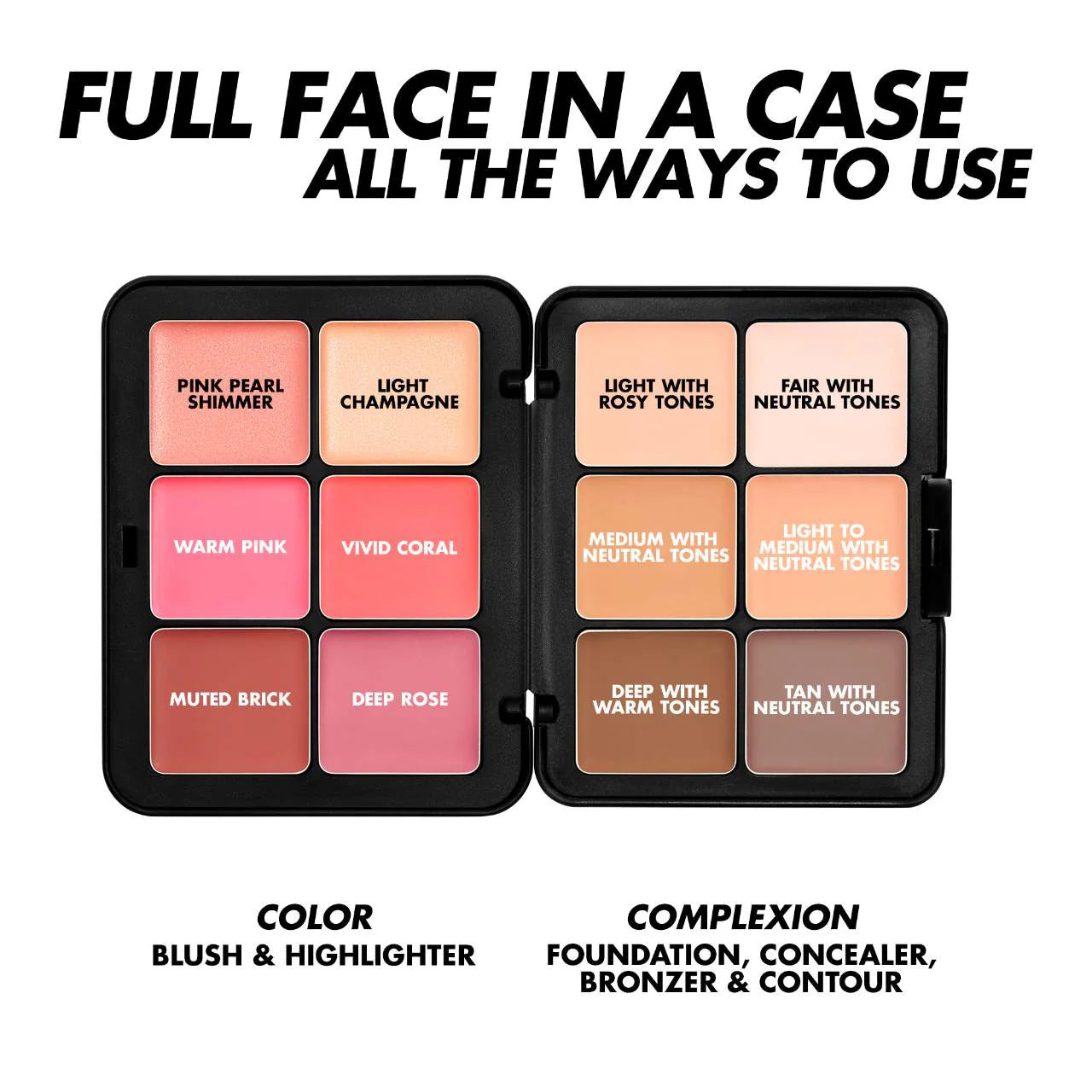 MAKE UP FOR EVER HD Skin Face Essentials – Longwear Full Face Cream Palette *Pre-Orden*