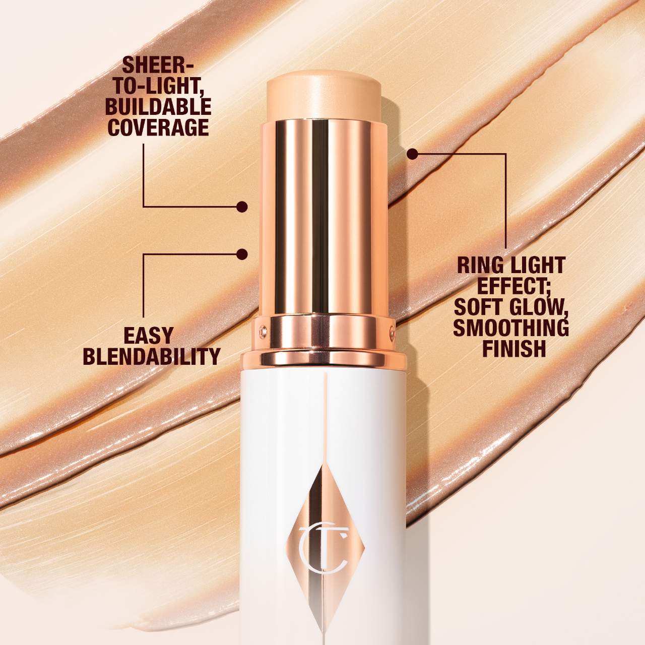 Charlotte Tilbury Unreal Skin Sheer Glow Tint Hydrating Foundation Stick *Pre-Orden*