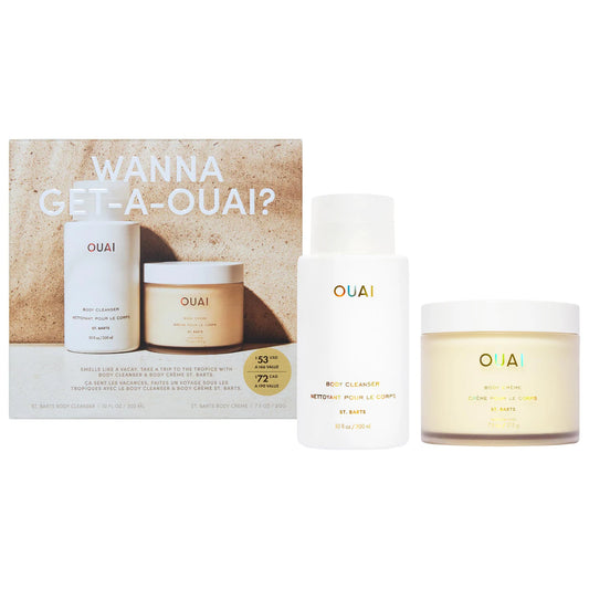 OUAI St. Barts Body Cream and Body Wash Set *Pre-Orden*