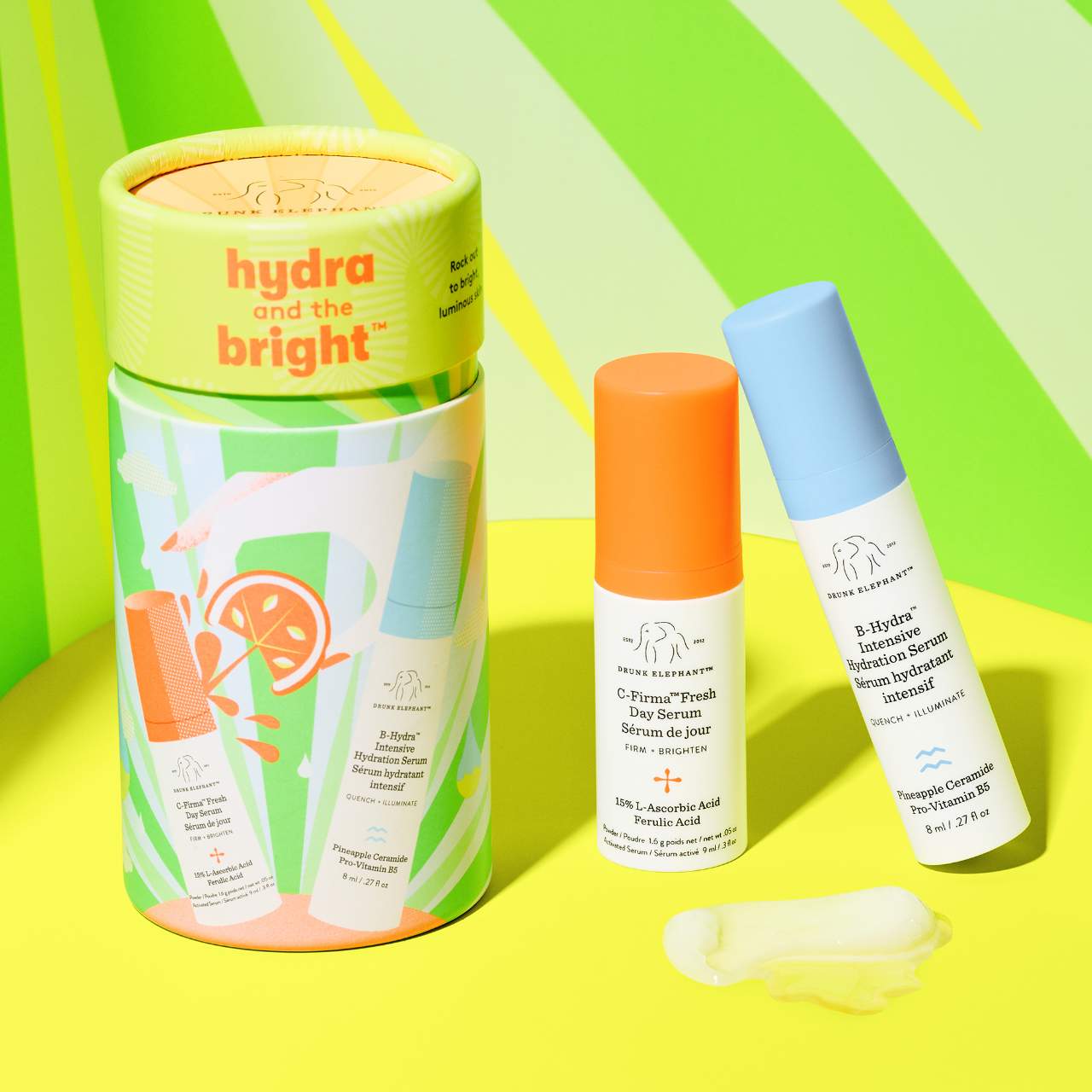 Drunk Elephant Hydra and the Bright™ Serum Duo *Pre-Prden*