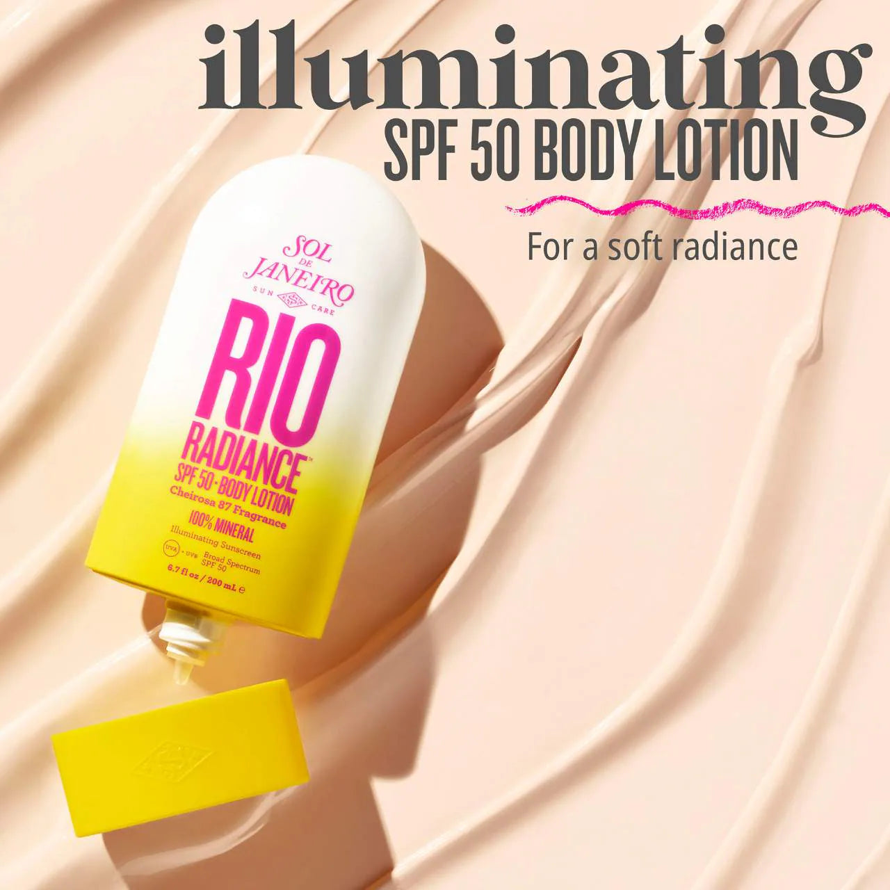 Sol de Janeiro Rio Radiance™ SPF 50 Mineral Body Lotion Sunscreen with Niacinamide *Pre-Orden*