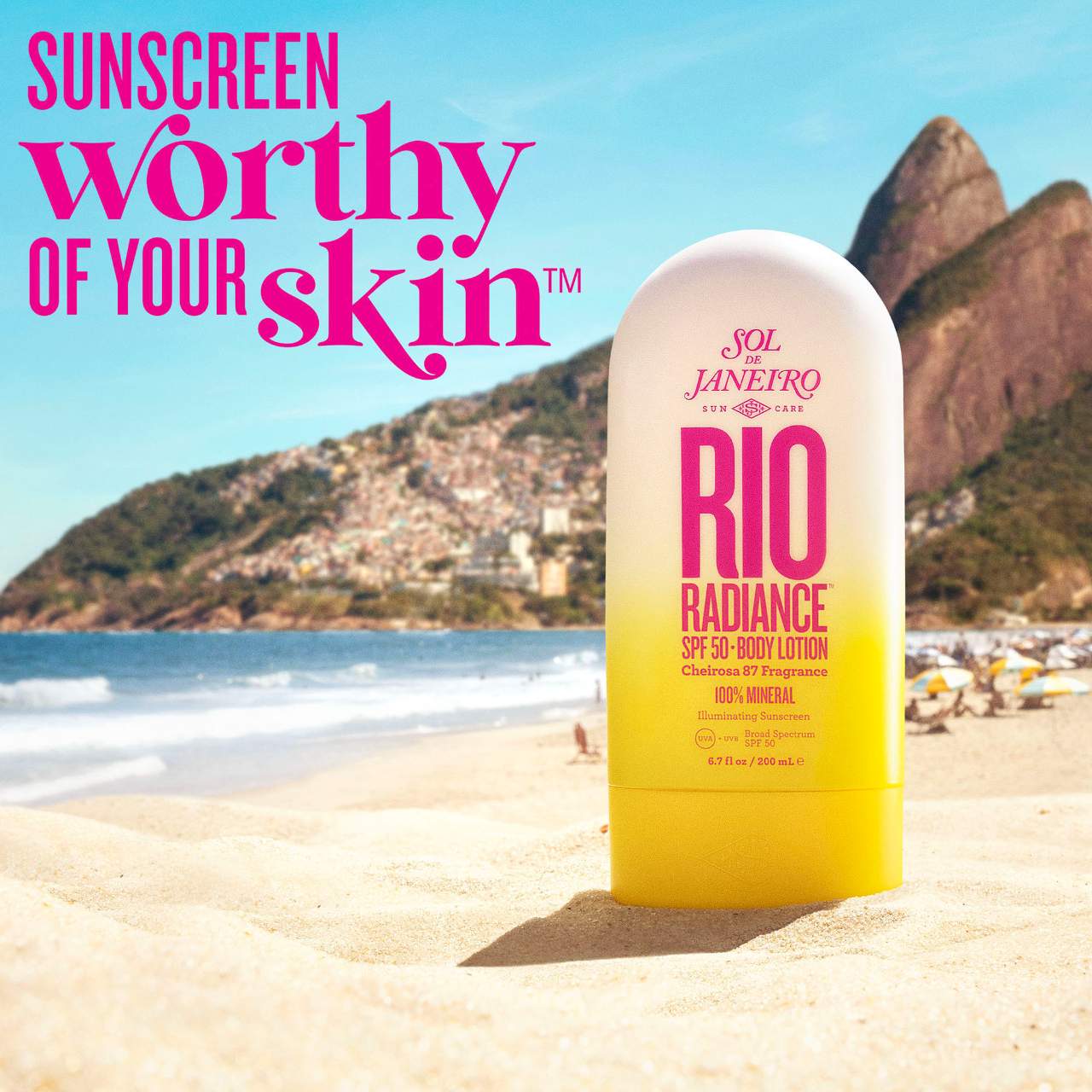 Sol de Janeiro Rio Radiance™ SPF 50 Mineral Body Lotion Sunscreen with Niacinamide *Pre-Orden*