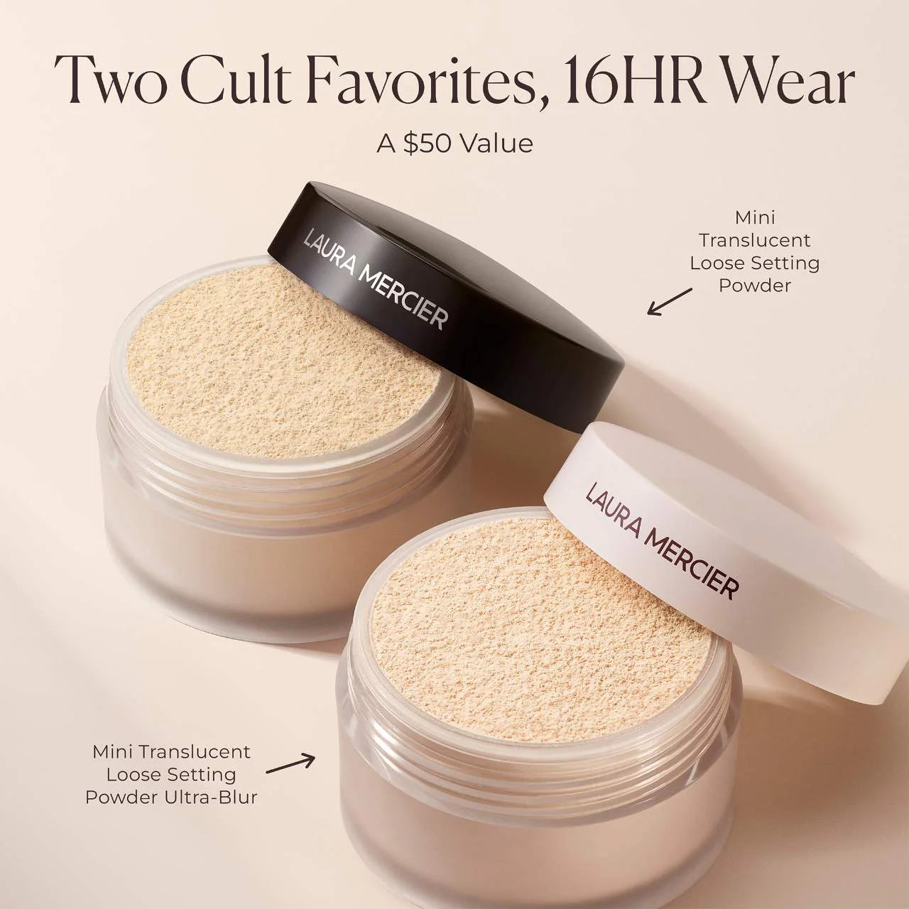 Laura Mercier Flawless To Go Mini Setting Powder Duo *Pre-Orden*