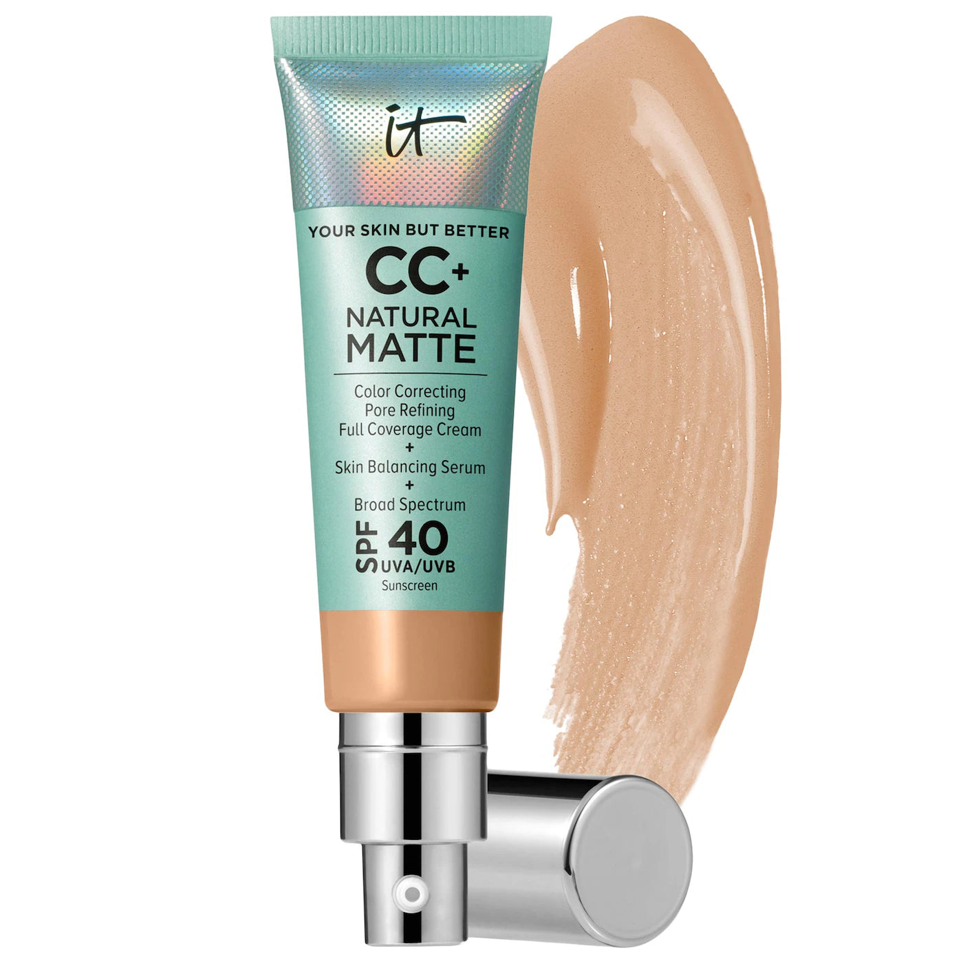 IT Cosmetics CC+ Cream Natural Matte Foundation with SPF 40 *Pre-Orden*