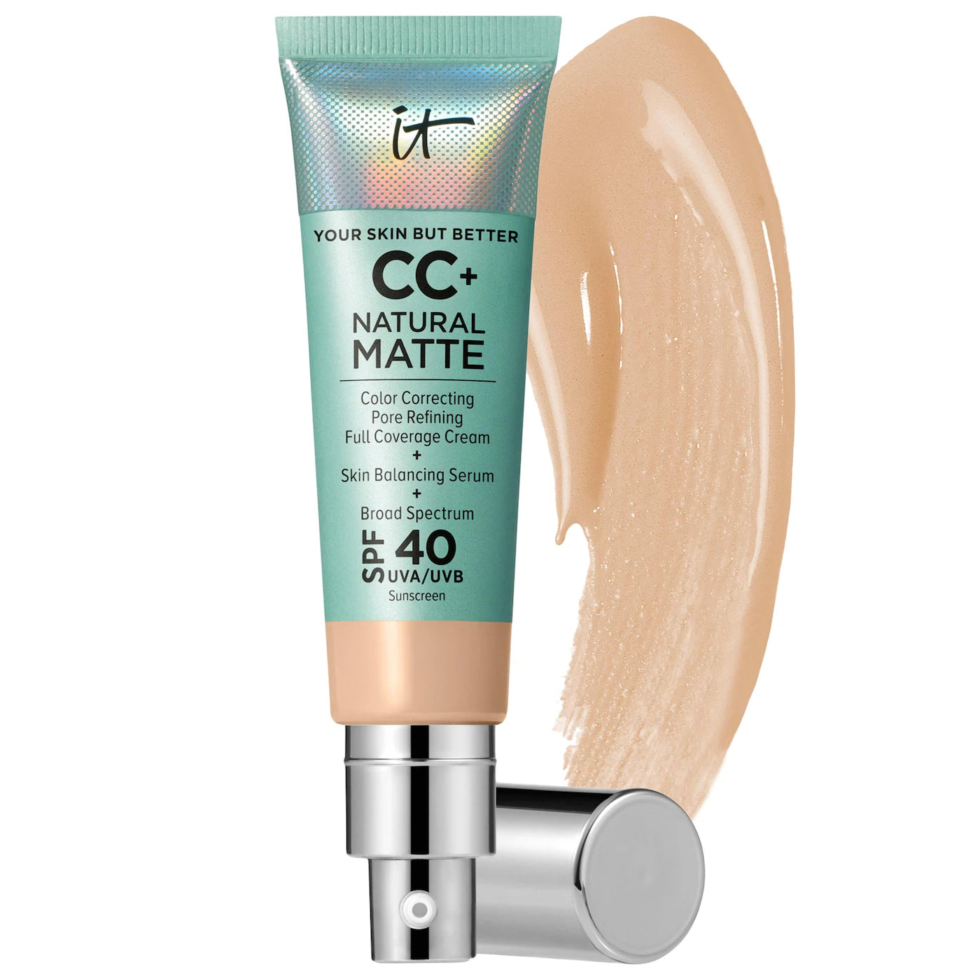 IT Cosmetics CC+ Cream Natural Matte Foundation with SPF 40 *Pre-Orden*