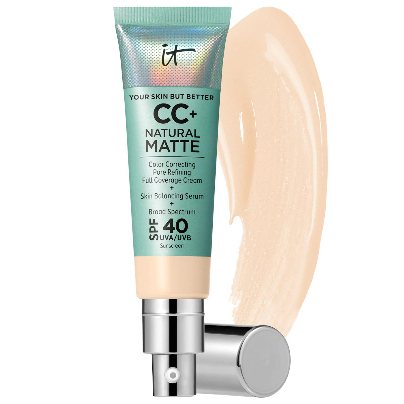 IT Cosmetics CC+ Cream Natural Matte Foundation with SPF 40 *Pre-Orden*