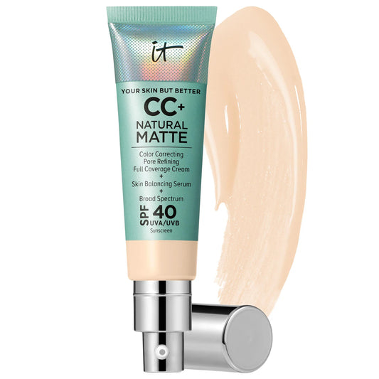 IT Cosmetics CC+ Cream Natural Matte Foundation with SPF 40 *Pre-Orden*