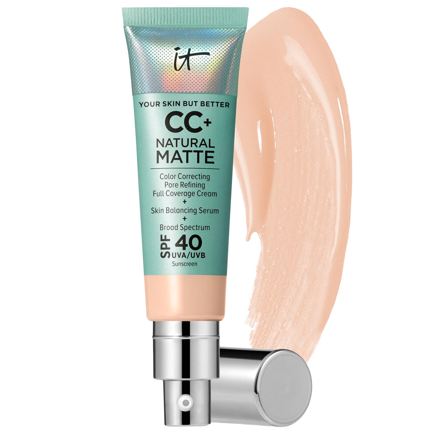 IT Cosmetics CC+ Cream Natural Matte Foundation with SPF 40 *Pre-Orden*