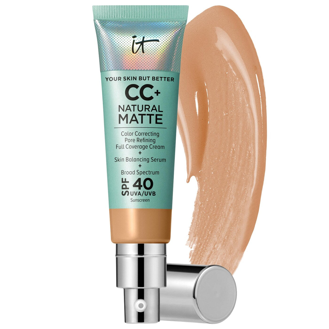 IT Cosmetics CC+ Cream Natural Matte Foundation with SPF 40 *Pre-Orden*