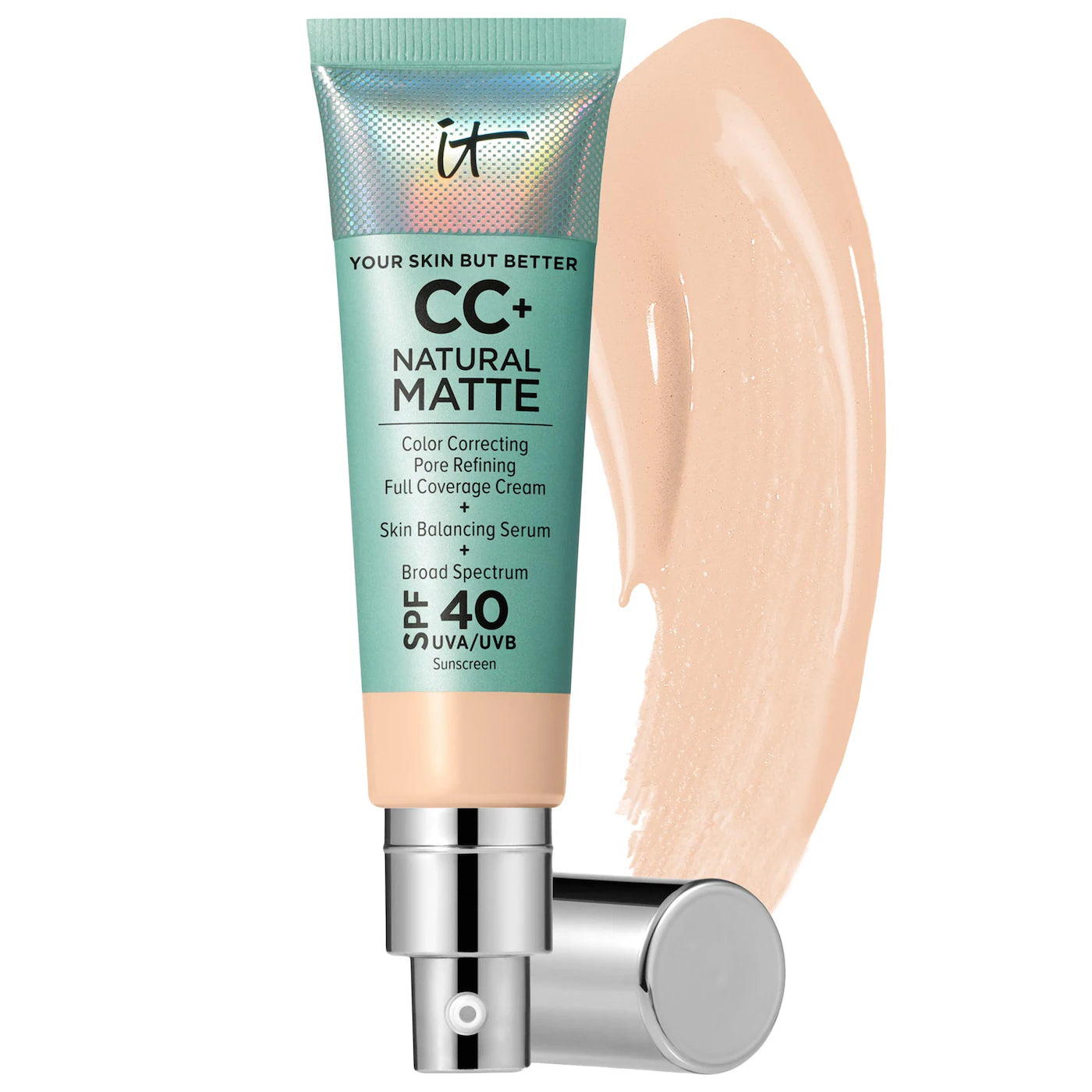 IT Cosmetics CC+ Cream Natural Matte Foundation with SPF 40 *Pre-Orden*