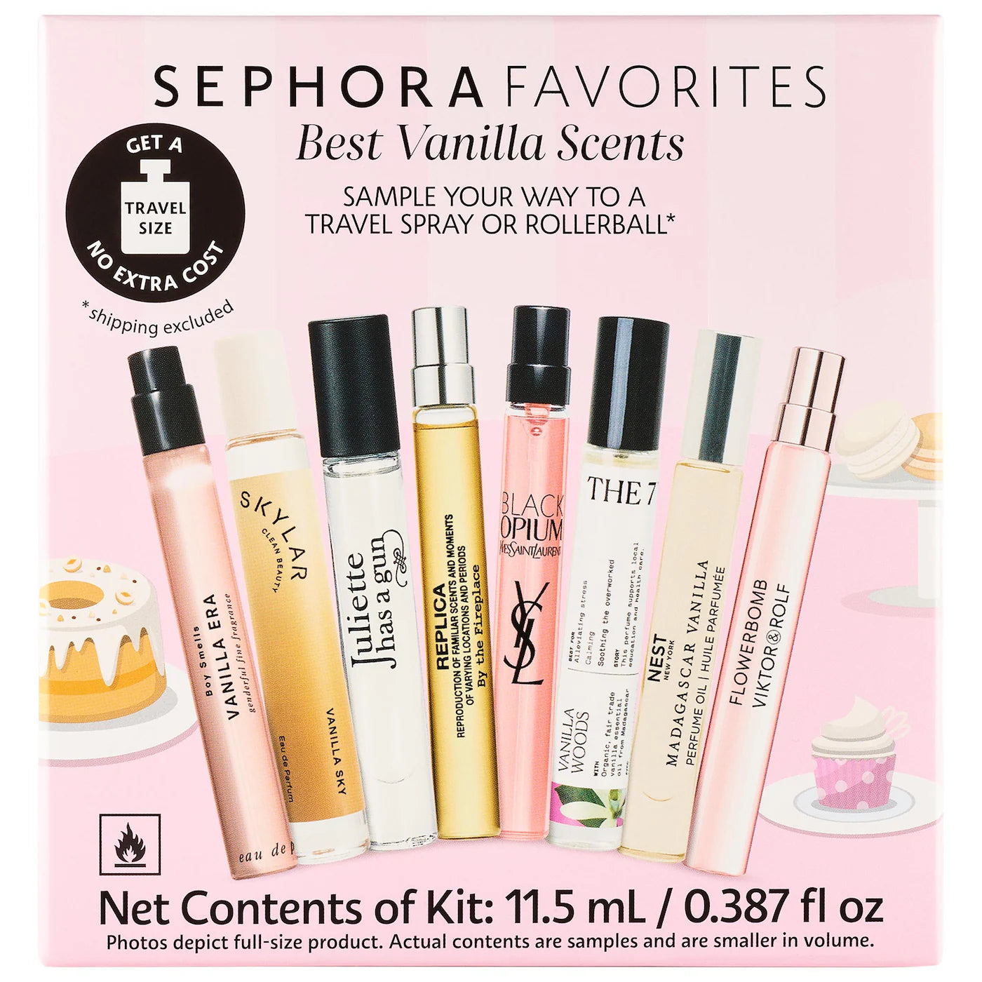 Sephora Favorites Vanilla Perfume Discovery Set LIMITED EDITION *Pre-Orden*