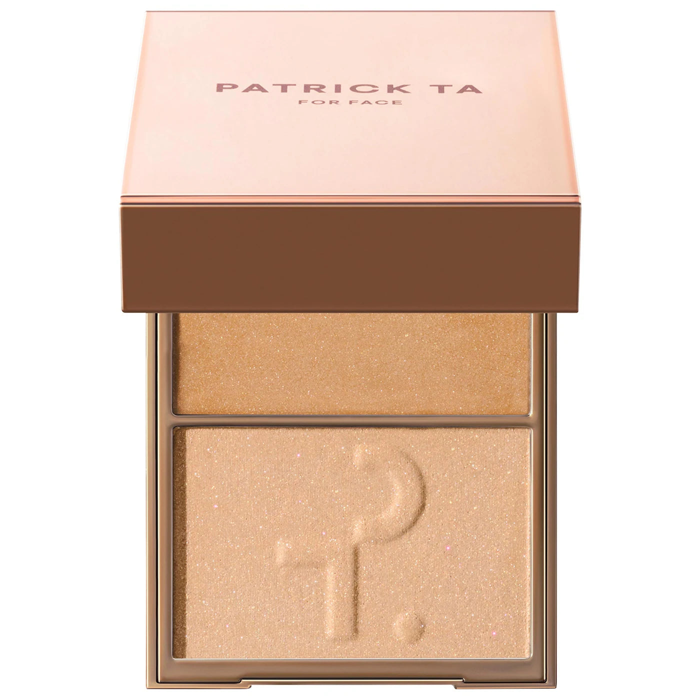 PATRICK TA Major Glow Crème & Powder Light Reflecting Translucent Highlighter Duo *Pre-Orden*