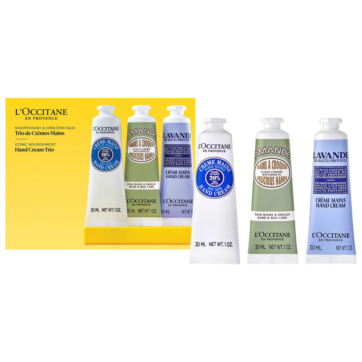 L'Occitane Nourishing and Protective Hand Cream Trio Kit *Pre-Orden*