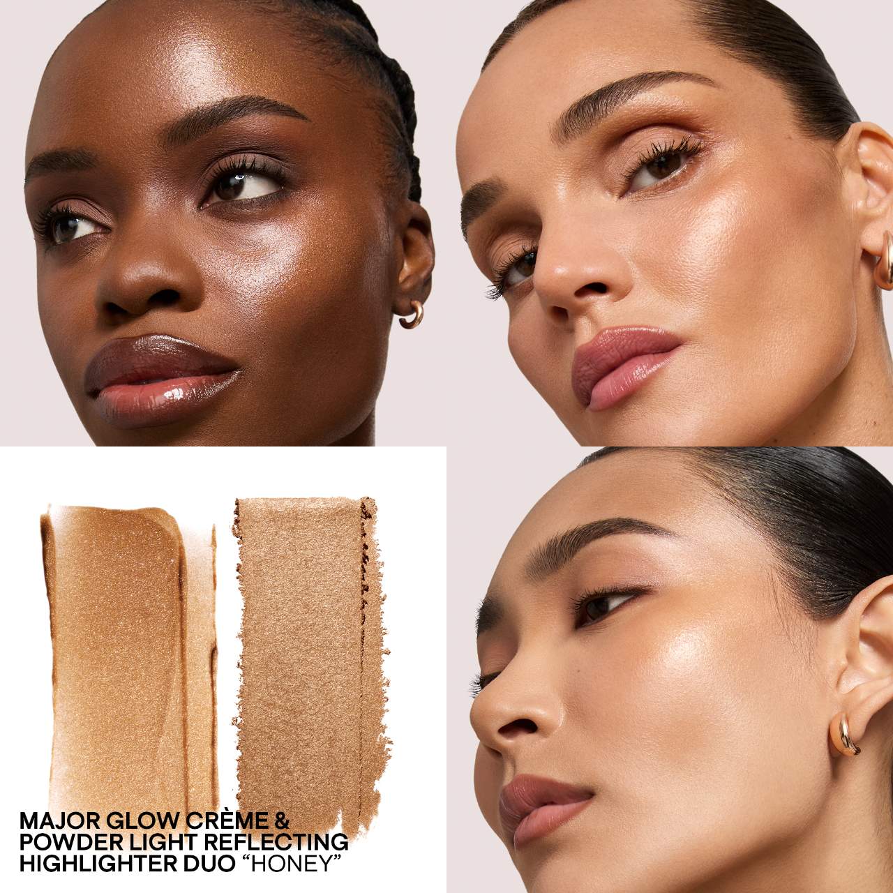 PATRICK TA Major Glow Crème & Powder Light Reflecting Translucent Highlighter Duo *Pre-Orden*