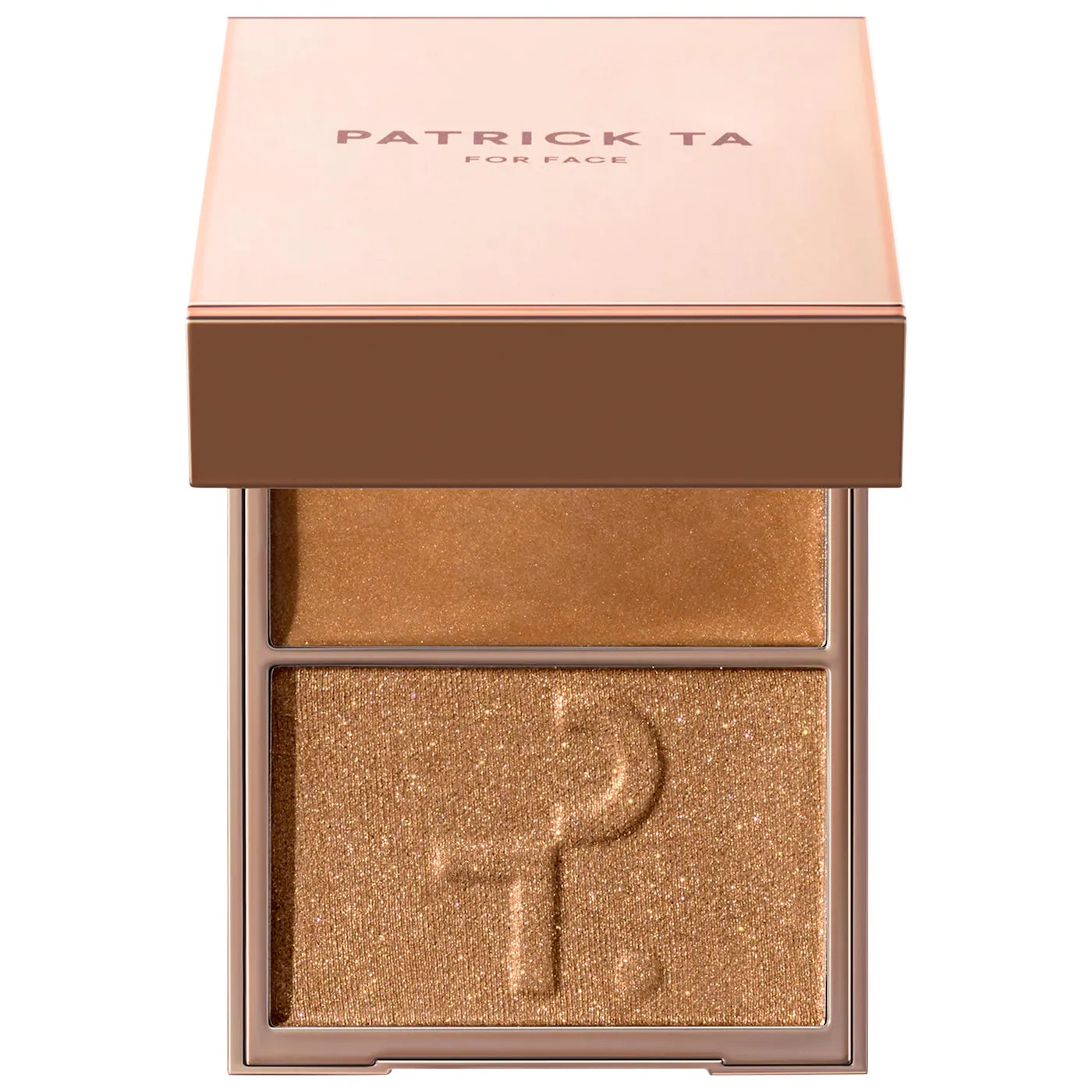 PATRICK TA Major Glow Crème & Powder Light Reflecting Translucent Highlighter Duo *Pre-Orden*