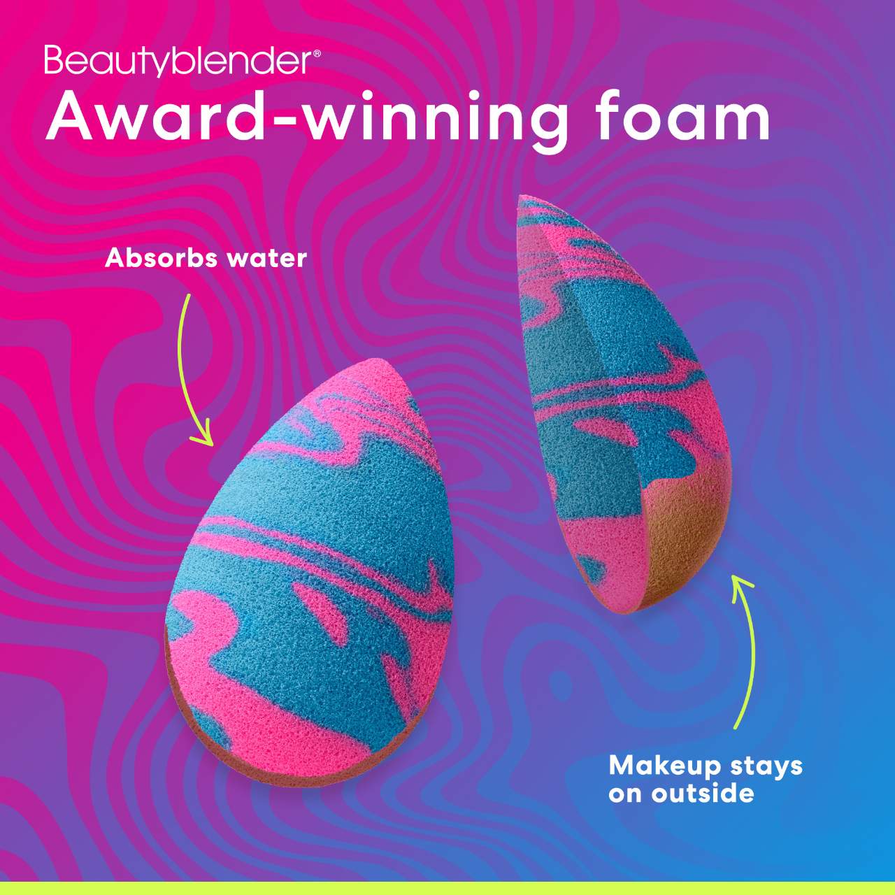 BEAUTYBLENDER® POOL PARTY Makeup Sponge *Pre-Orden*