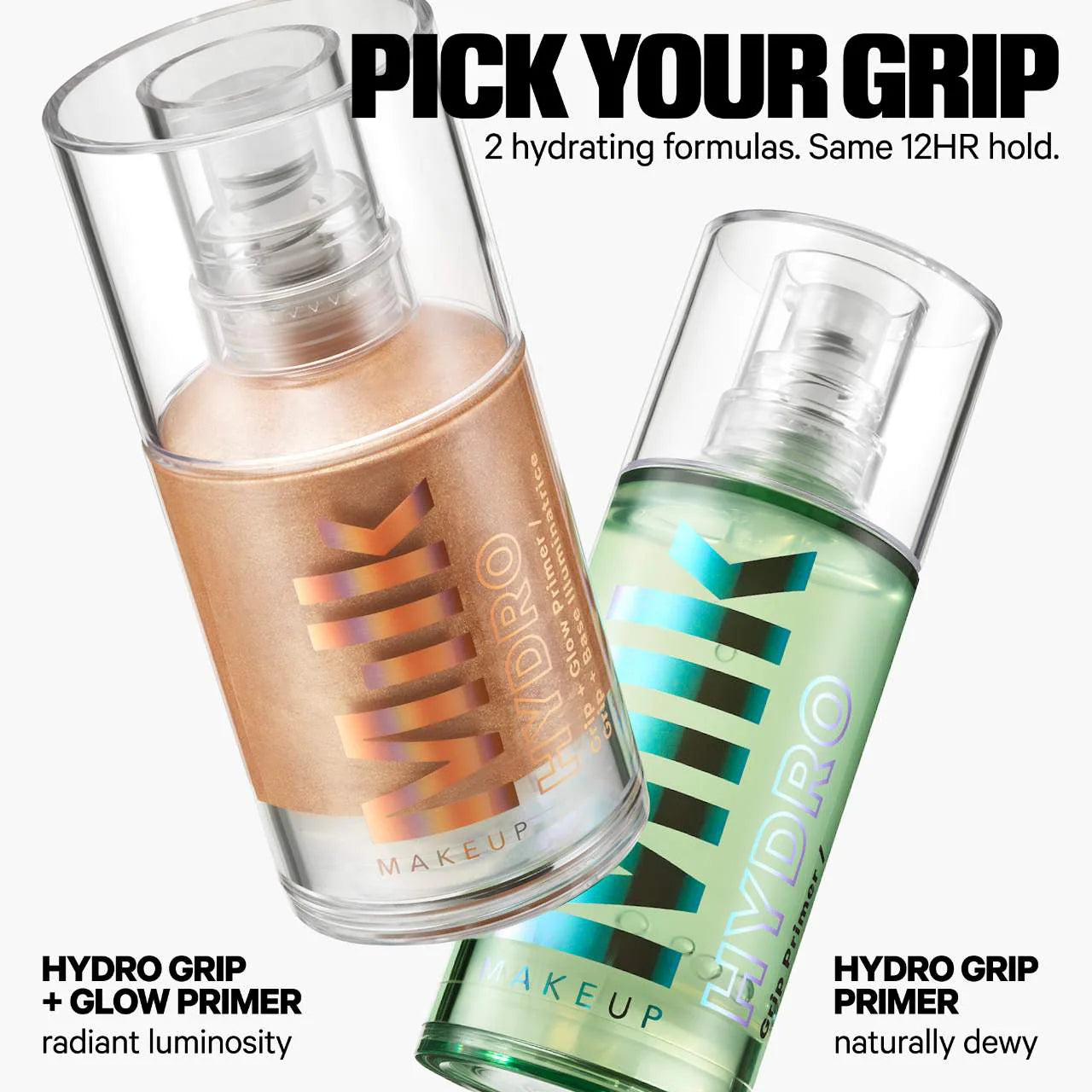 MILK MAKEUP Hydro Grip + Glow Illuminating Primer with Light-Reflecting Pearls *Pre-Orden*