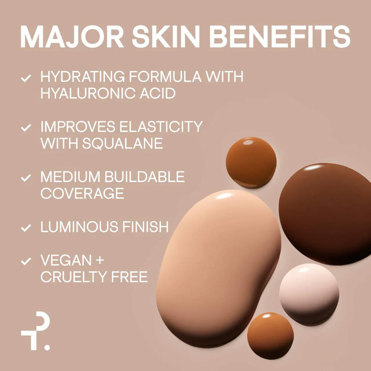 PATRICK TA Major Skin Hydra-Luxe Luminous Skin Perfecting Foundation For Natural Glow *Pre-Orden*