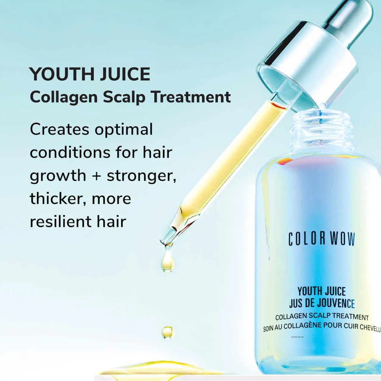 COLOR WOW Youth Juice Collagen Scalp Serum for Thinning Hair *Pre-Orden*