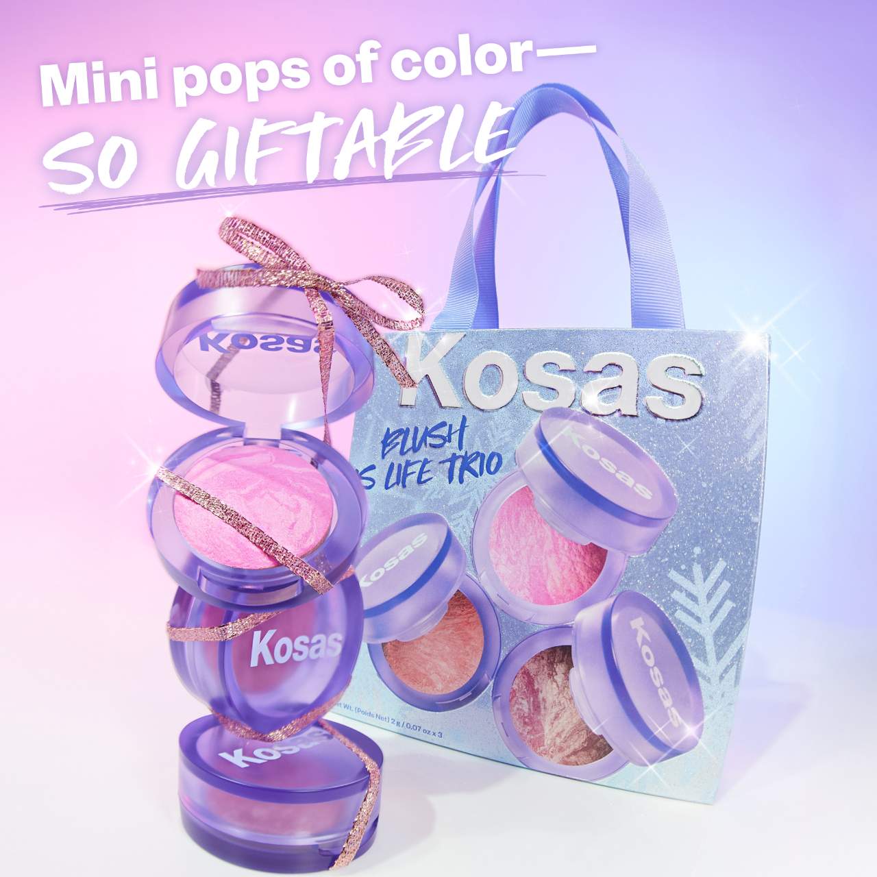 Kosas Mini Blush is Life Trio Limited Edition *Pre-Orden*