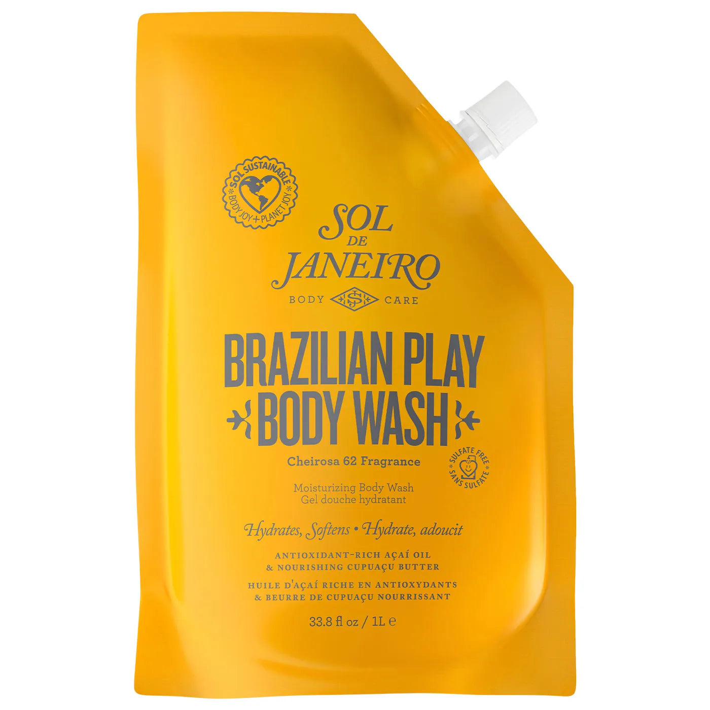 Sol de Janeiro Brazilian Play Moisturizing Shower Cream-Gel *Pre-Orden*