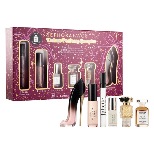 Sephora Favorites Deluxe Mini Perfume Sampler Set with Redeemable Voucher *Pre-Orden*