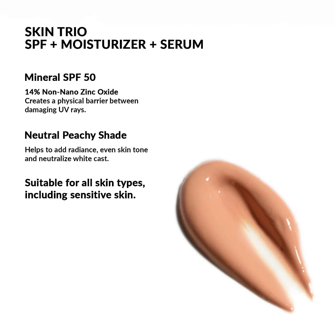 REFY Skin Trio Mineral SPF 50 Moisturizer and Brightening Serum with Squalane *Pre-Orden*