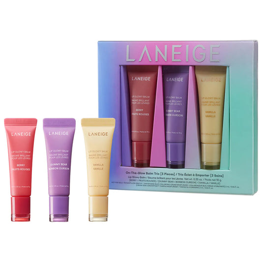 LANEIGE On-the-Glow Lip Balm Trio Limited Edition *Pre-Orden*