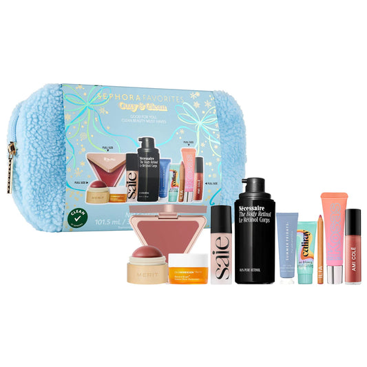 Sephora Favorites Cozy and Clean Makeup and Skincare Set LIMITED EDITION *Pre-Orden*