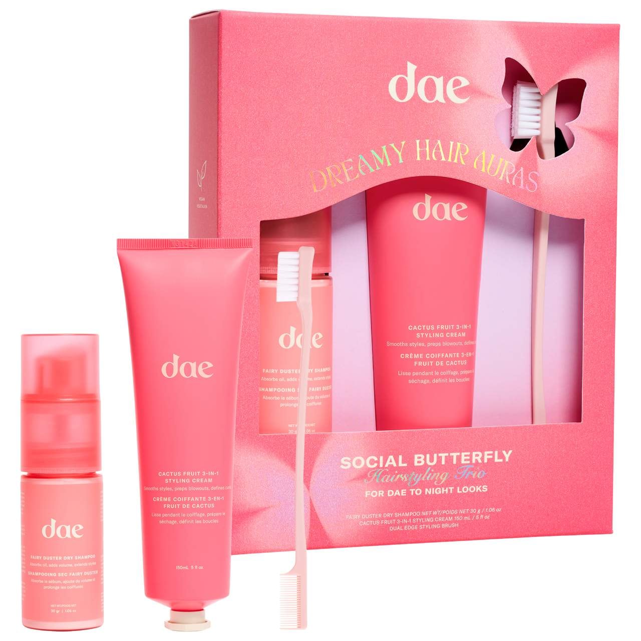 dae Social Butterfly Hairstyling Trio Value Set Limited Edition *Pre-Orden*