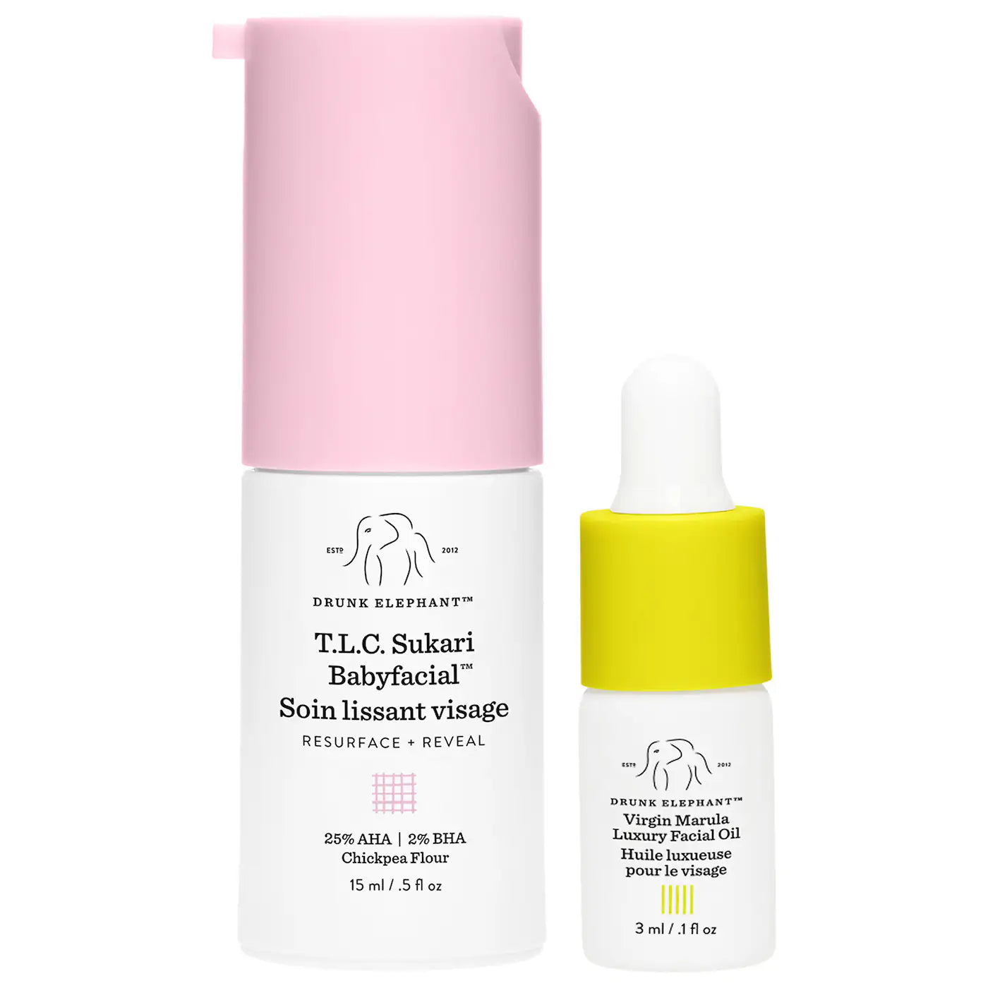 Drunk Elephant T.L.C. Sukari Babyfacial™ AHA + BHA Mask *Pre-Orden*