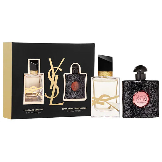 Yves Saint Laurent Mini Black Opium & Libre Eau de Parfum Set *Pre-Orden*